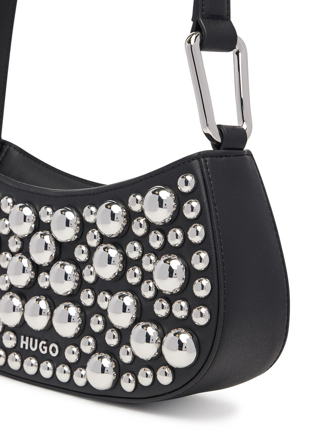 HUGO Дамска чанта HUGO Terrah ST Hobo 50547902 Черен