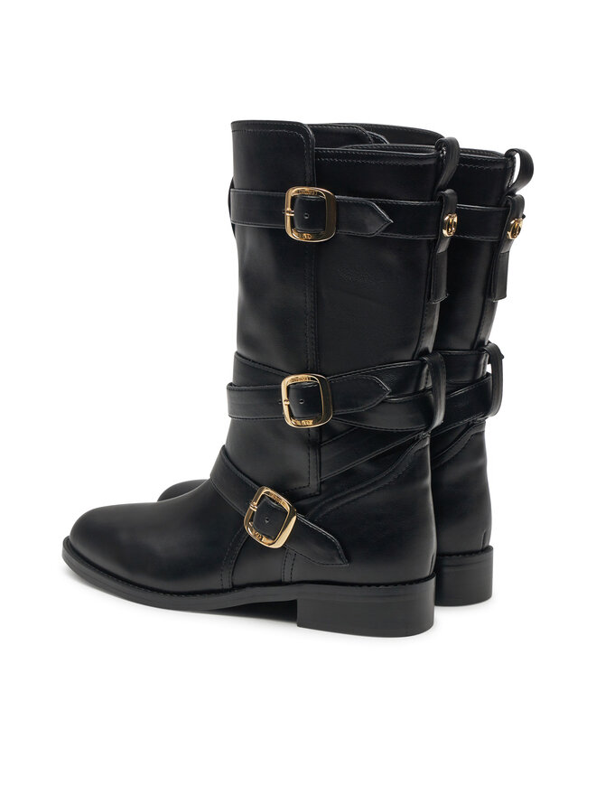 TWINSET Bokacsizma TWINSET 242TGT072 Fekete