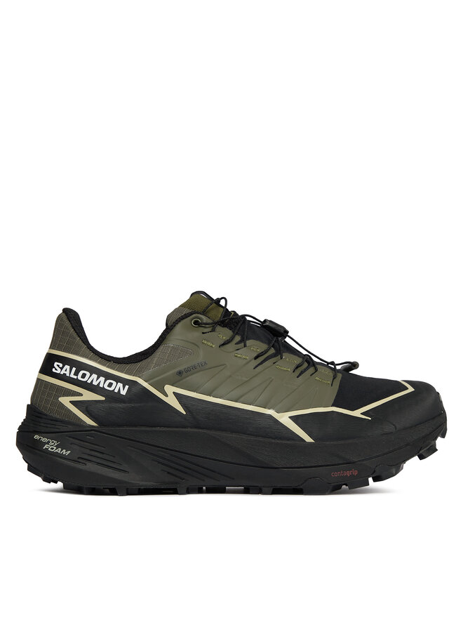 Salomon Buty do biegania Salomon Thundercross GORE-TEX L47383400 Zielony