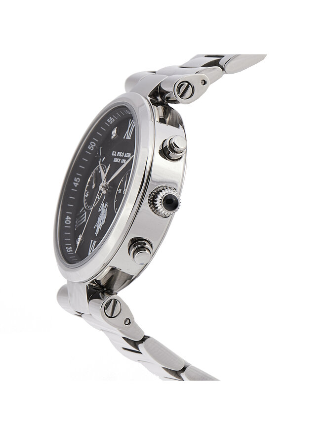 U.S. Polo Assn. Часовник U.S. Polo Assn. Ines USP8311BK Сребрист