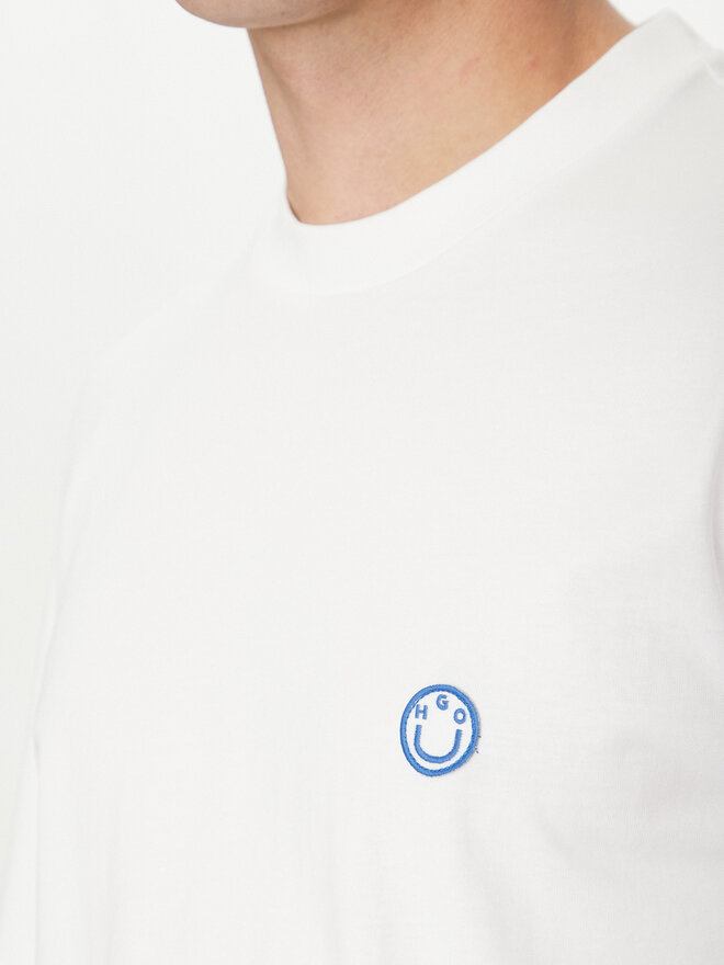 HUGO HUGO Camiseta Niley 50519984 Blanco Regular Fit