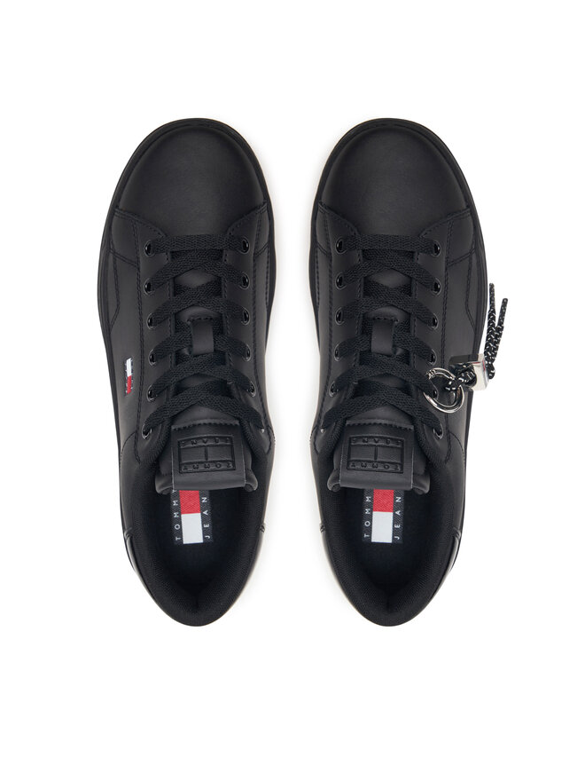 Tommy Jeans Sneakers Tommy Jeans Tjw Logo Sneaker EN0EN03129 Schwarz