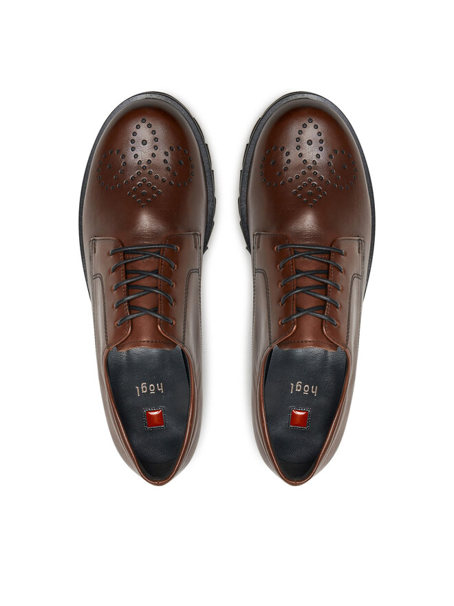 HÖGL Oxford Schuhe HÖGL Rocky 8-101633 Braun