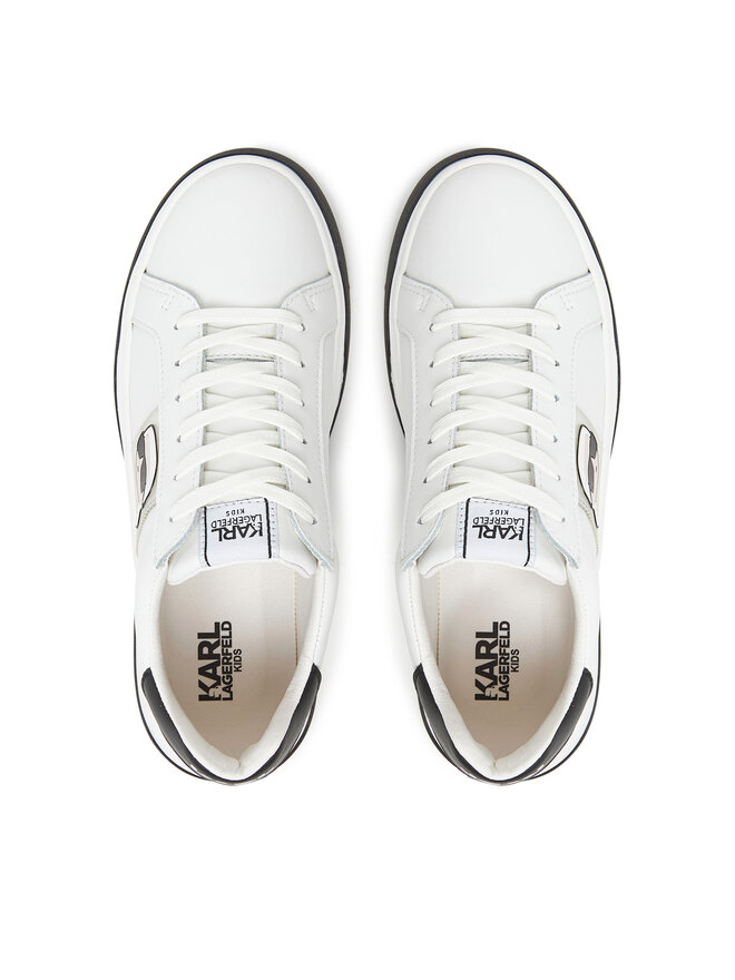 Karl Lagerfeld Kids Снікерcи Karl Lagerfeld Kids Z30380 S Білий