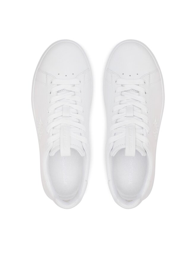 Tory Burch Sneakers Tory Burch Double T Howell Court 149728 Bianco