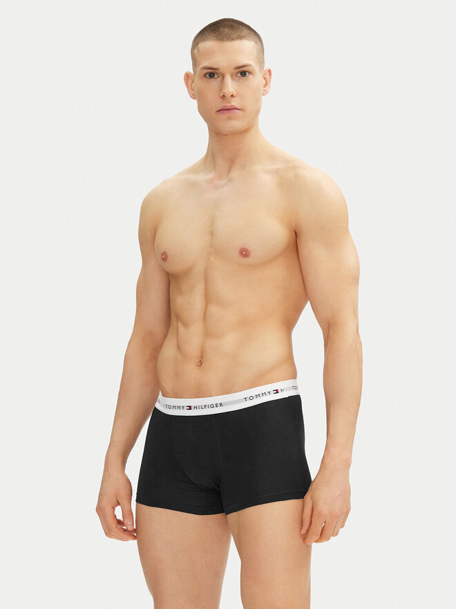 Tommy Hilfiger Tommy Hilfiger Σετ μποξεράκια 3 τμχ UM0UM02763 Μαύρο