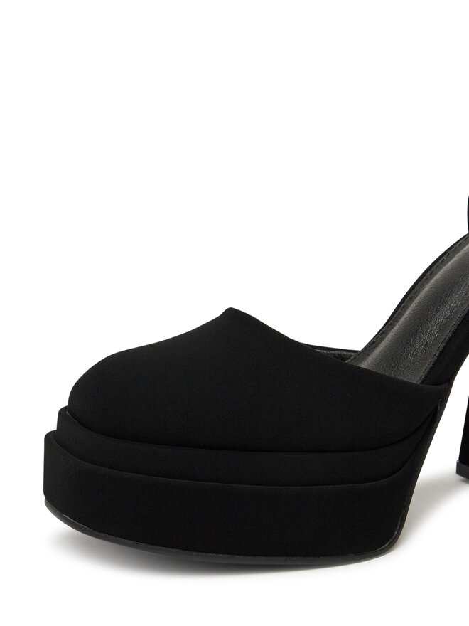 DeeZee Czółenka DeeZee LW85478-6a Czarny
