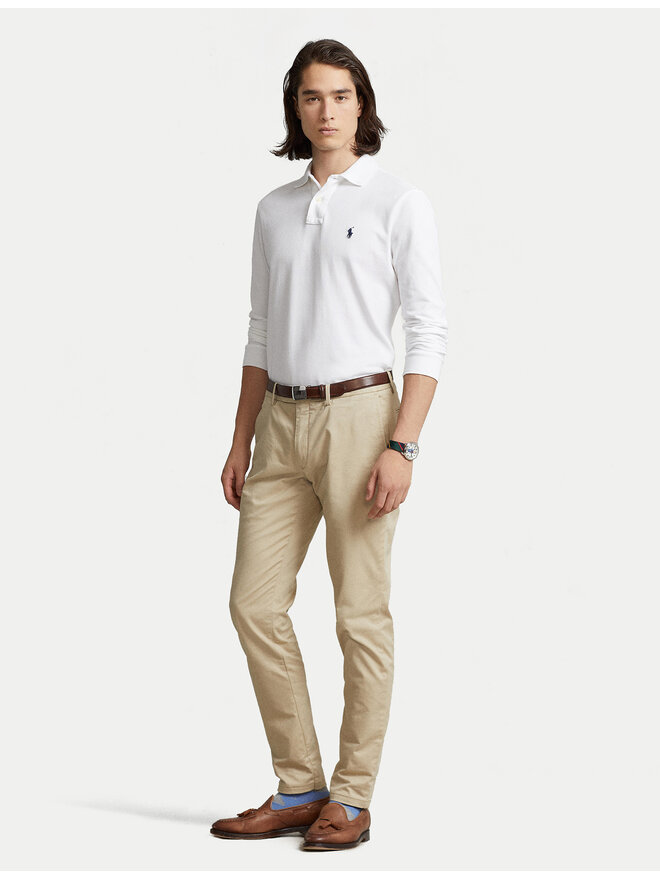 Polo Ralph Lauren Polo Ralph Lauren Поло 710680790001 Білий Custom Slim Fit
