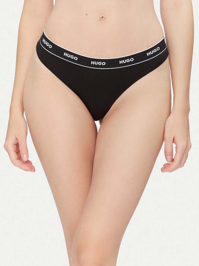HUGO HUGO Набір з 3 пар стрінгів Triplet Thong Stripe 50545680 Кольоровий