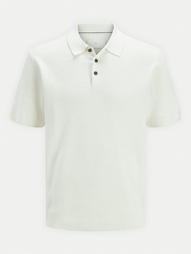 Jack&Jones Jack&Jones Pólóing Cooper 12271483 Fehér Regular Fit