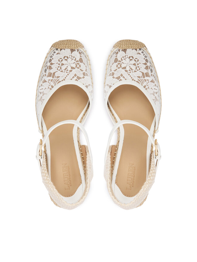 LAUREN RALPH LAUREN Espadrilles LAUREN RALPH LAUREN 802P06403001 Weiß