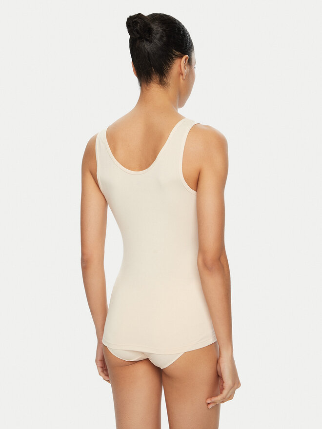 Triumph Triumph Felső Sense Of Modal 10224796 Ekru Slim Fit