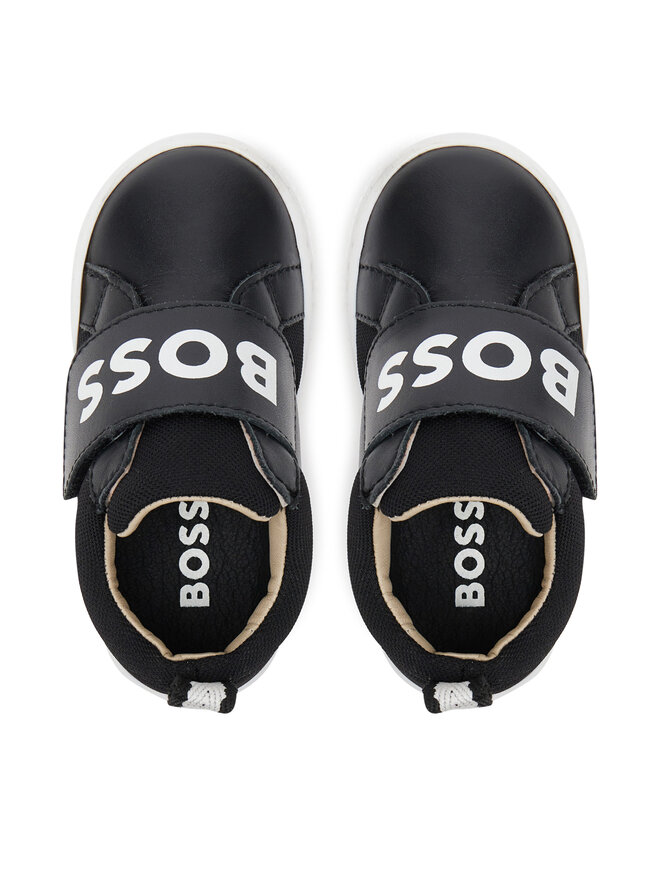 BOSS Sneakersy BOSS J52161 S Czarny