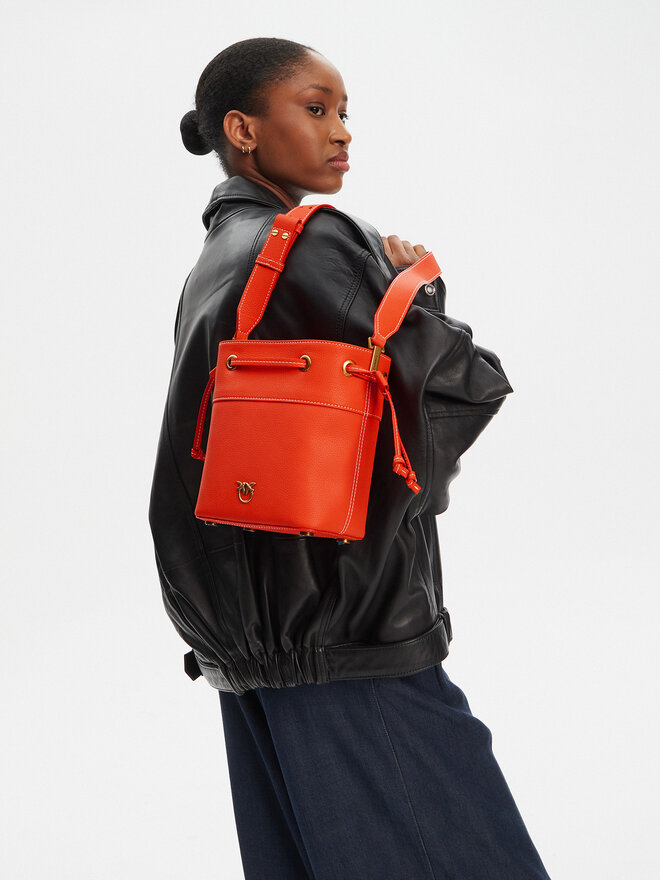 PINKO Τσάντα PINKO SECCHIELLO MINI 104303 A29Q L84Q Κόκκινο
