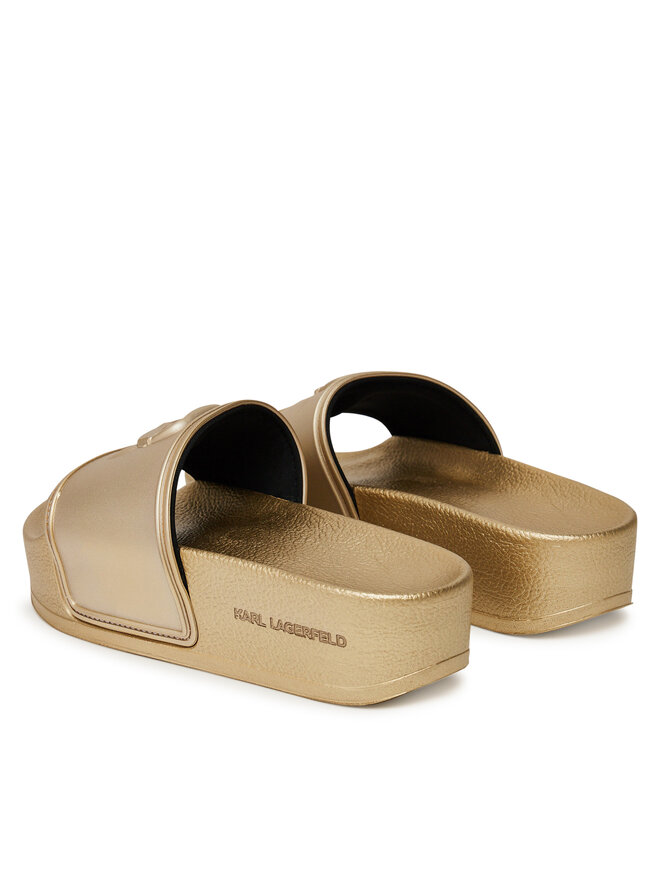 KARL LAGERFELD Natikači KARL LAGERFELD Kondo Maxi KL80819M Zlata