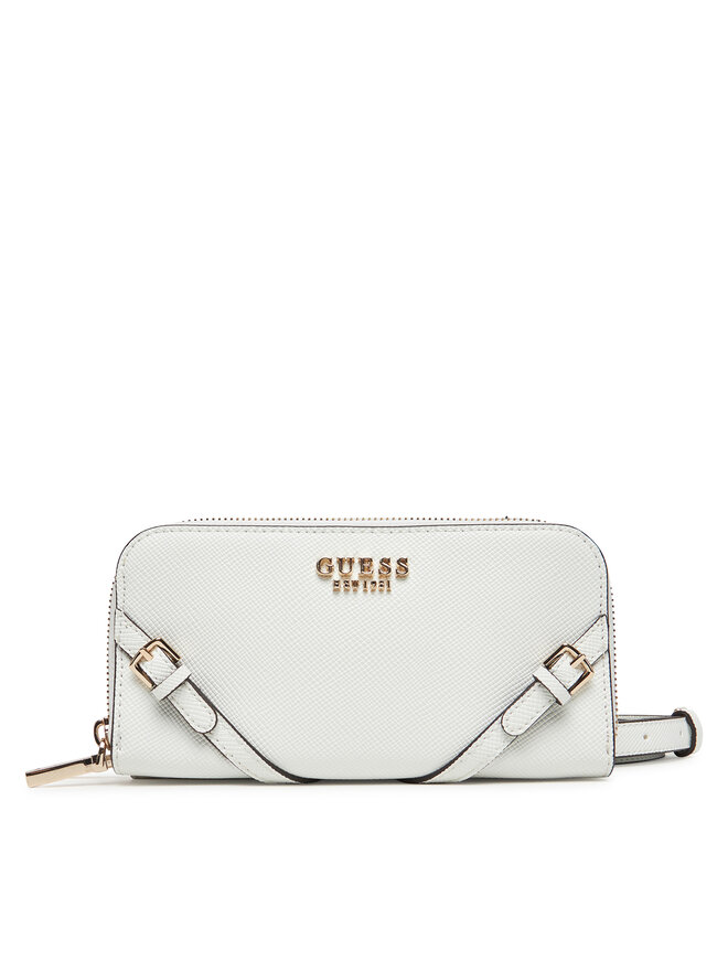 Guess Голям дамски портфейл Guess HWZG96 36790 Бял