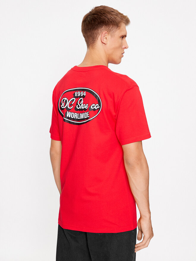 DC DC Camiseta Truckin Tees Rqr7 ADYZT05284 Rojo Regular Fit