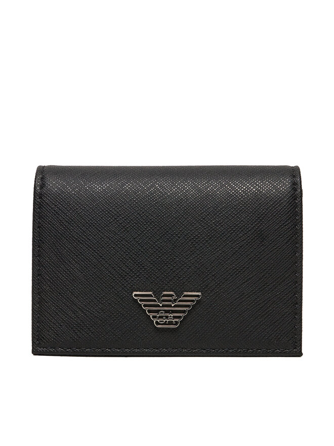 Emporio Armani Portafoglio piccolo da uomo Emporio Armani Y4R576 Y138E 81072 Nero