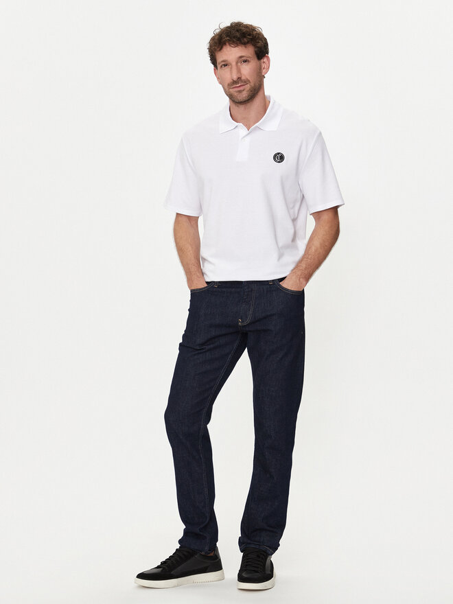 Just Cavalli Just Cavalli Poloshirt 76OAGG23 Weiß Regular Fit