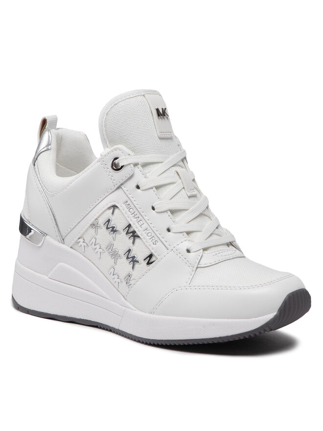 Michael kors georgie trainer white discount