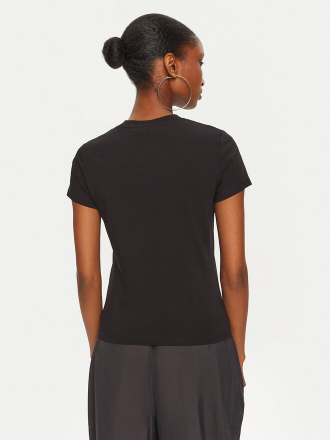 Juicy Couture Juicy Couture Camiseta Mon Amour JCSCT224407 Negro Slim Fit