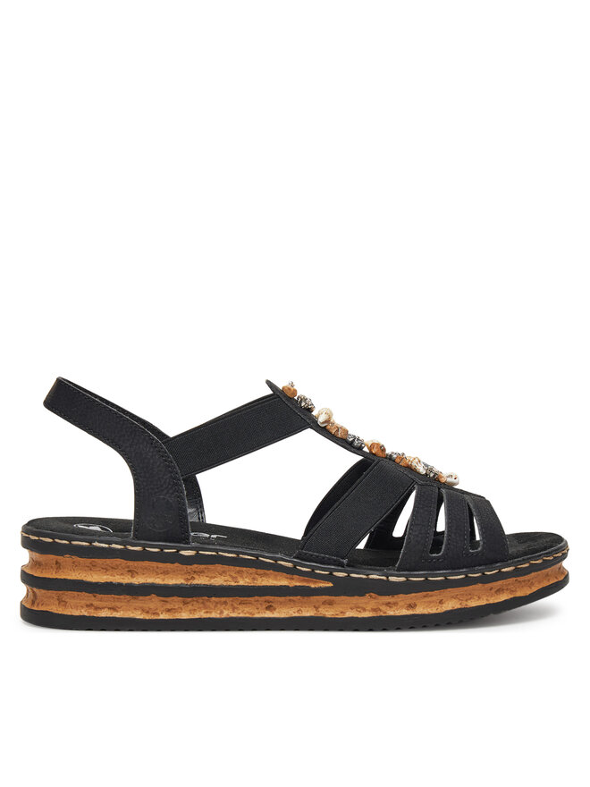 Rieker Sandalen Rieker 62949-00 Schwarz