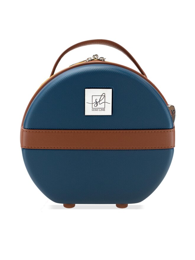 Semi Line Geantă tip cufăr Semi Line T5672-1 Bleumarin