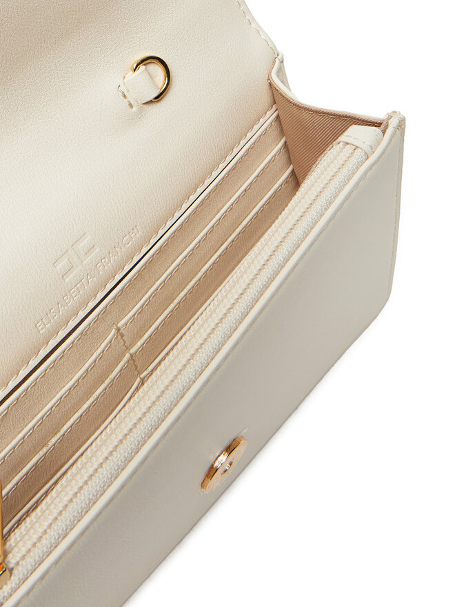 Elisabetta Franchi Torebka Elisabetta Franchi BS-01A-46E2-V260 Écru