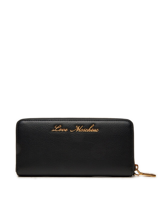 LOVE MOSCHINO Portofel Mare de Damă LOVE MOSCHINO JC5621PP1LLB200A Negru