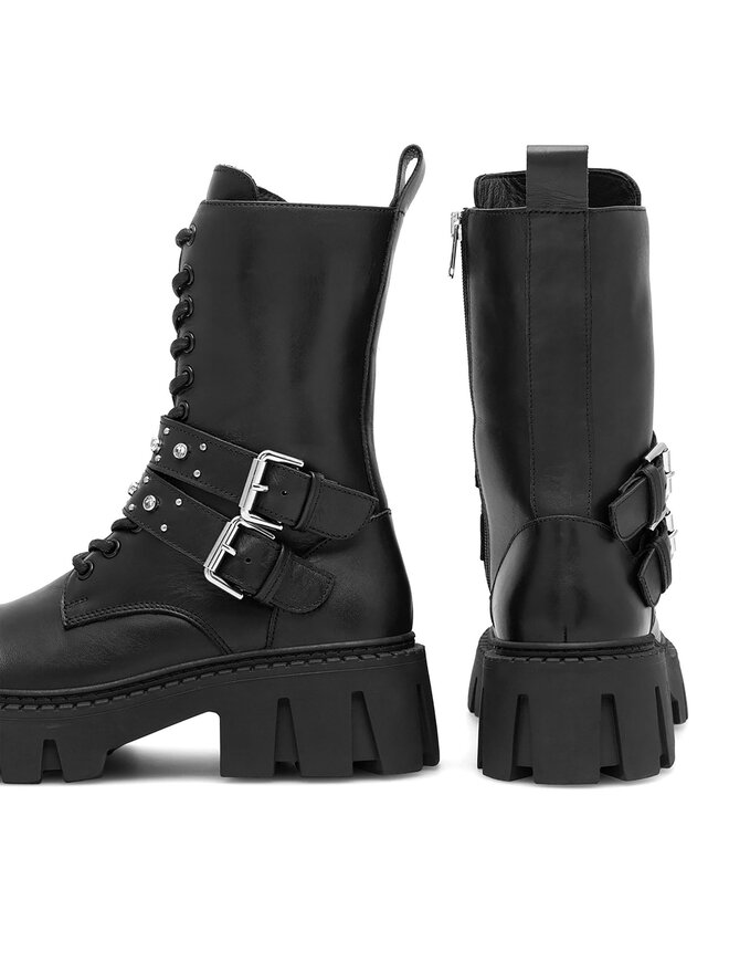Eva Minge Stiefeletten Eva Minge GANDRA-8326 Schwarz