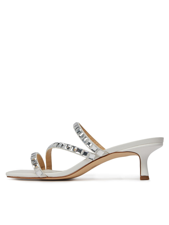 MICHAEL Michael Kors Klapki MICHAEL Michael Kors Celia Kitten Slide 40R4CIMS1S Srebrny