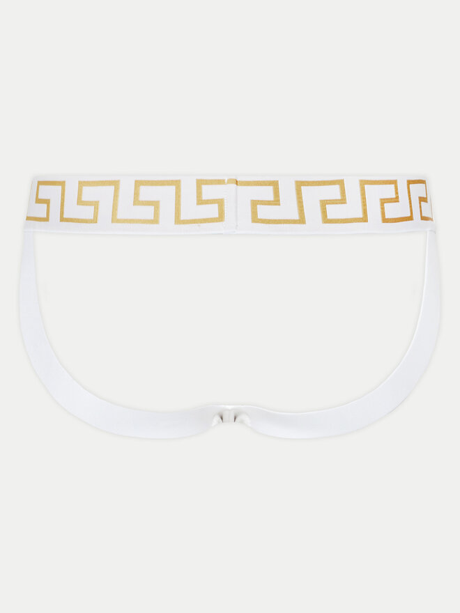 Versace Versace Σλιπ Jock Strap AUU01017 1A10011 Λευκό