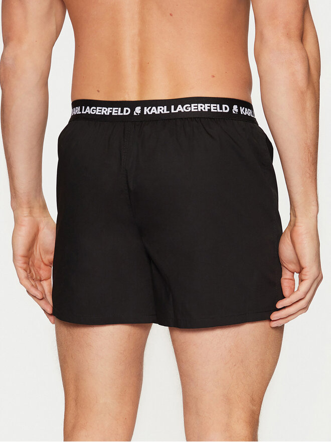 KARL LAGERFELD KARL LAGERFELD Pack de 3 bóxers 221M2134 Negro