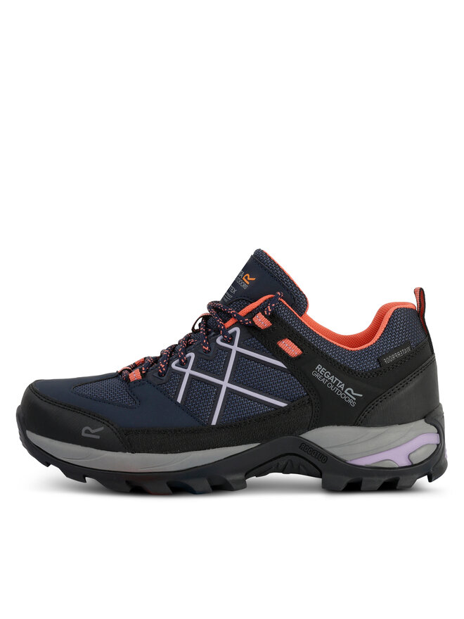 Regatta Trekkingschuhe Regatta LadySamarisIIILow RWF835 Dunkelblau