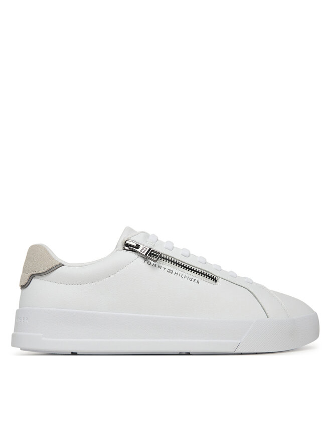 Tommy Hilfiger Sneakers Tommy Hilfiger Th Court Zip FM0FM05730 Weiß