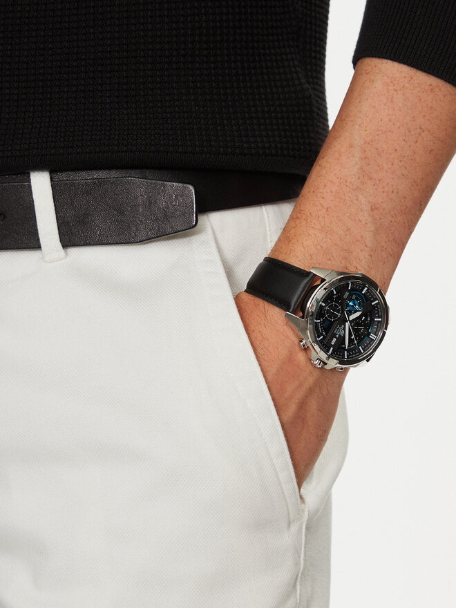 Casio Zegarek Casio Edifice EFR-556L-1AVUEF Czarny