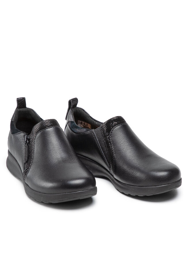 Clarks Туфлі Clarks Un Adorn Zip 261370175 Чорний