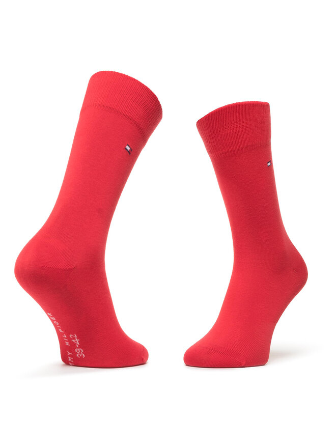 Tommy Hilfiger 2 pares de calcetines altos para niño Tommy Hilfiger 391334 Rojo