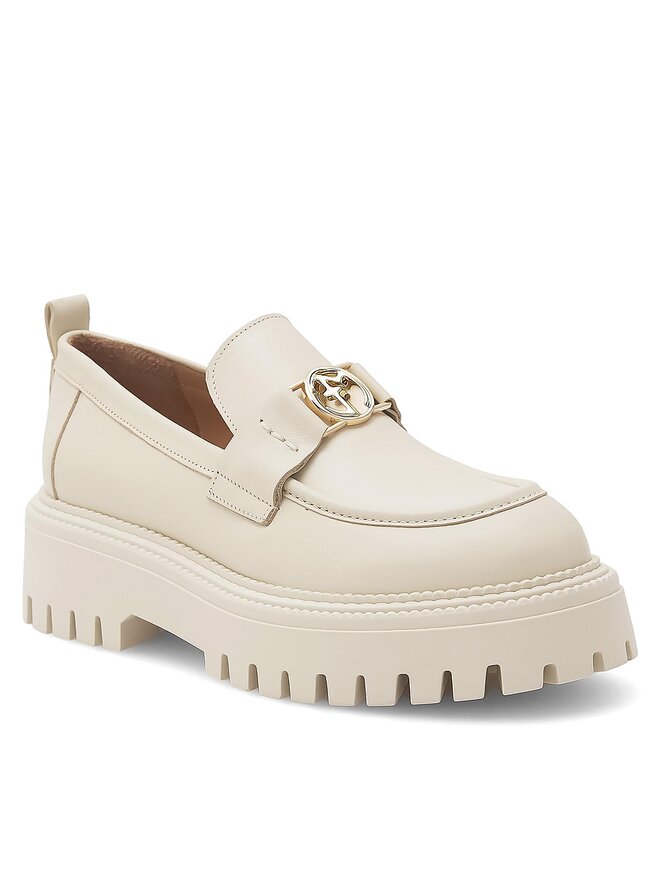 Eva Minge Loafersy Eva Minge SARAH-8049 Beżowy