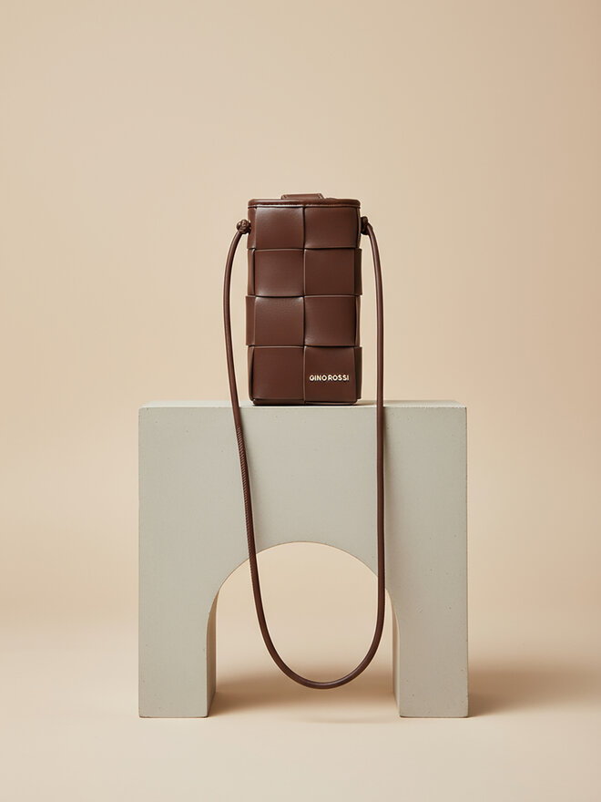 GINO ROSSI Θήκη κινητού Gino Rossi C-BFT231202 Καφέ