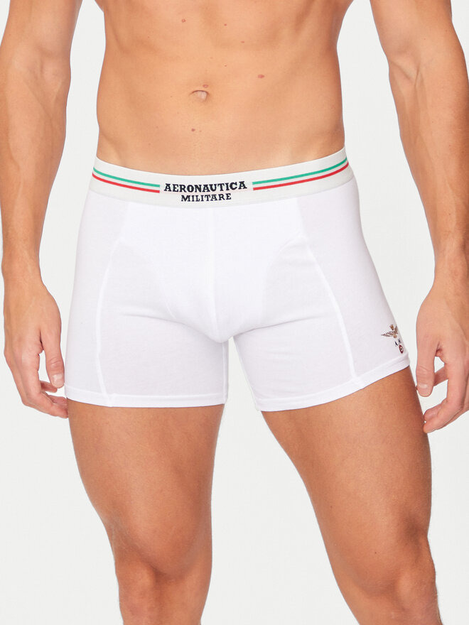 Aeronautica Militare Aeronautica Militare Σετ μποξεράκια 2 τμχ. AM1UBX002 Λευκό