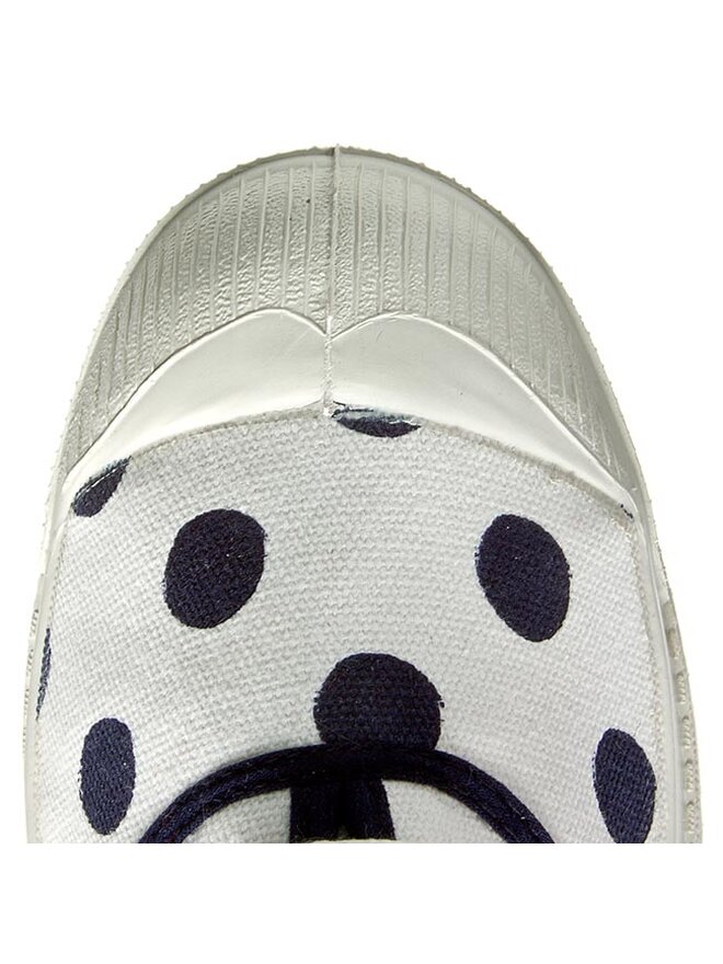Bensimon Sneakers aus Stoff Bensimon Tennis T6 F15004C207 Weiß