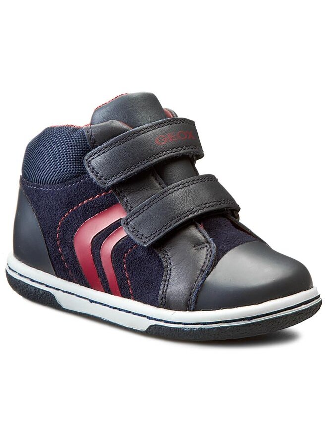 Geox Schnürschuhe Geox B Flick B.G B5437G 02243 C4075 Dunkelblau
