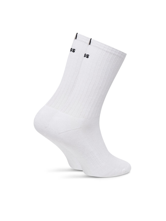 BOSS 2er-Set hohe Damensocken BOSS 50502113 Weiß