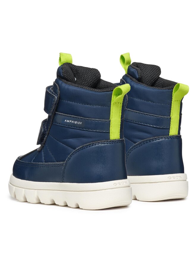Geox Sněhule Geox B Willaboom Boy B Ab B365BG 0FU54 C0749 M Tmavomodrá