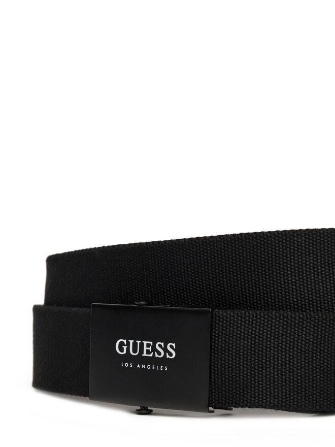 Guess Pasek Męski Guess BMSPAM P5135 Czarny