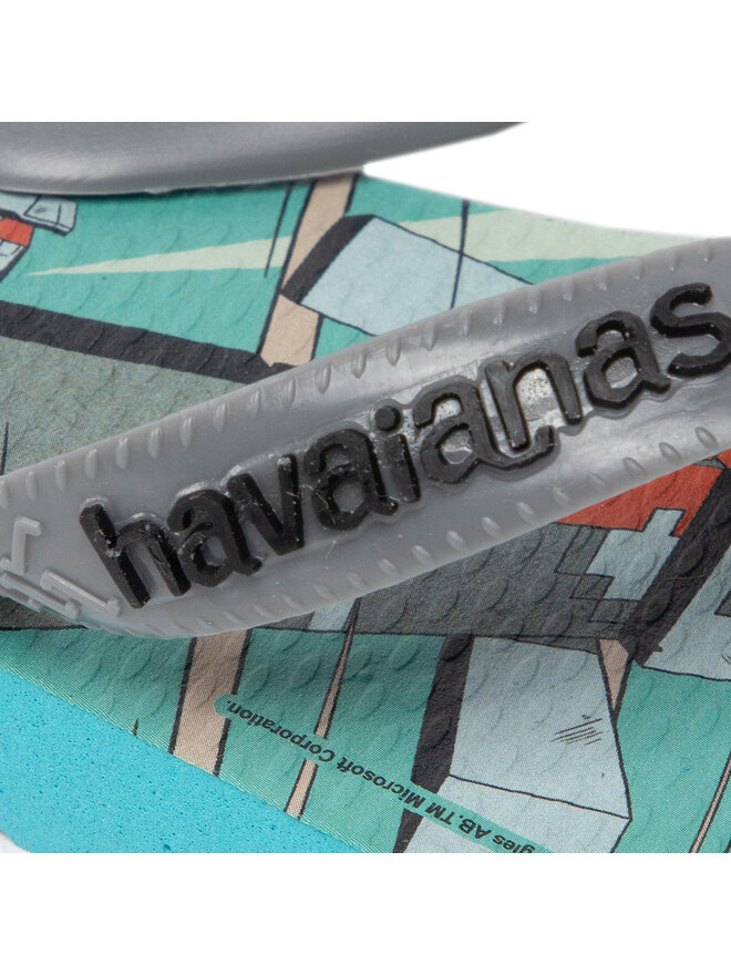 Havaianas Σαγιονάρες Havaianas MINECRAFT 41451250031 Γκρι