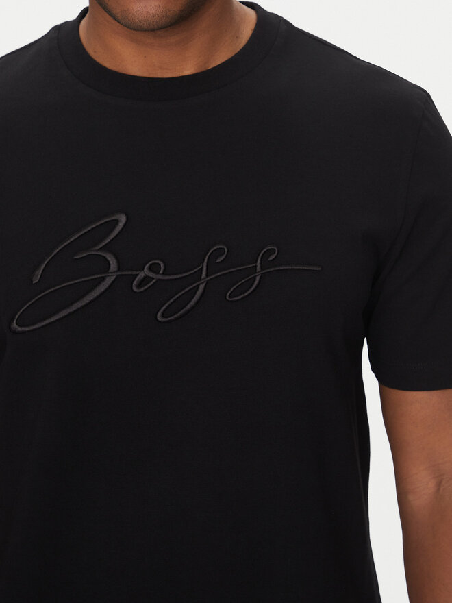 BOSS BOSS T-Shirt C-Thompson 70 50531309 Schwarz Regular Fit