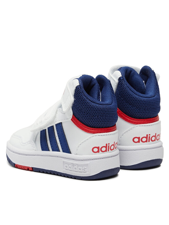 adidas Superge adidas Hoops Mid GZ9650 Bela