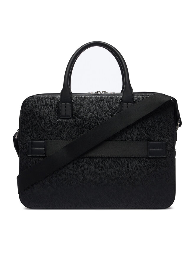 Tommy Hilfiger Laptoptasche Tommy Hilfiger Th Central Slim Computer Bag AM0AM14730 Schwarz